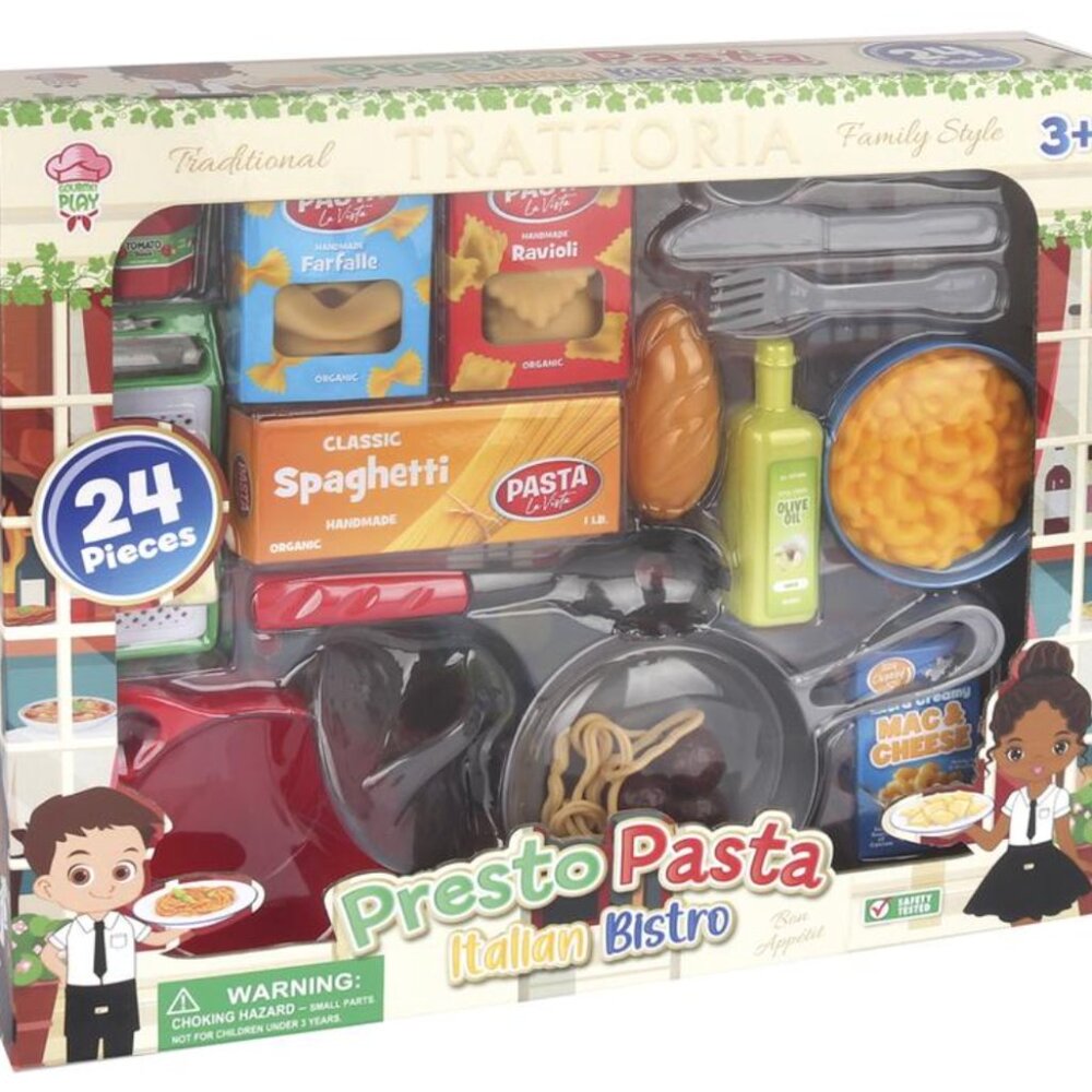 Presto Pasta Italian Bistro Playset - 24 Piece